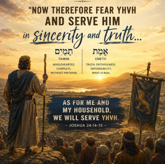 “I and my house, we will serve the Lord.”